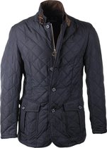 Barbour - Jas Quilted Lutz Donkerblauw - Maat XL -