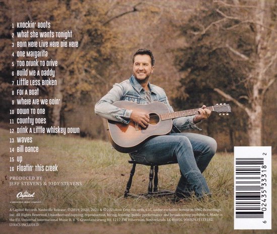 Luke Bryan - Born Here Live Here Die Here (CD) (Deluxe Edition)