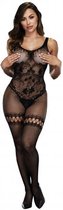 Baci - Sexy Catsuit Met Open Cups - Sexy Lingerie & Kleding - Lingerie Dames