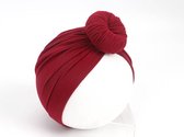 Turban Knot - Bordeaux