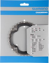Kettingblad Shimano SLX FC-M670 10 speed - 32 tands (AE) - zilver