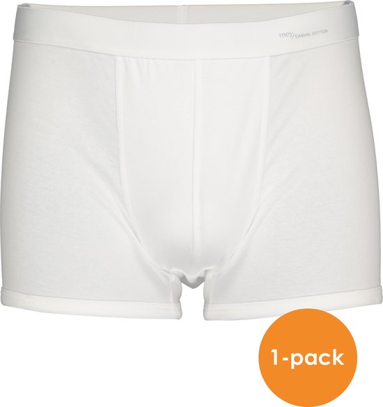 Mey Casual Cotton shorty (1-pack) - heren boxer kort met zachte tailleband - wit - Maat: 5XL