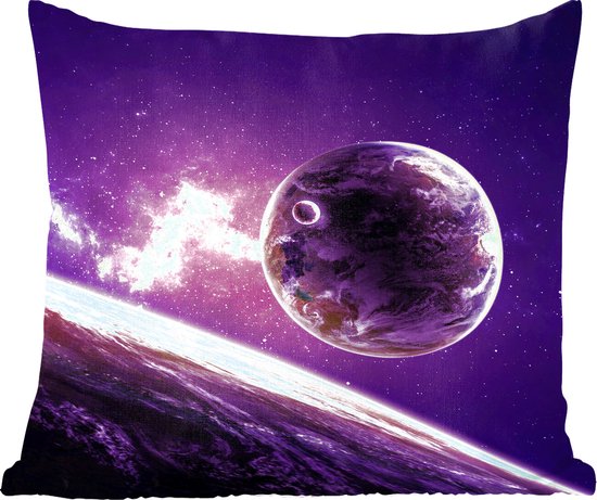 Sierkussen - Planeten - Multicolor - 45 Cm X 45 Cm