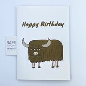 Fart Birthday Card - Grappige Verjaardags Kaart - Nonstop muziek & Glitters!