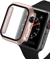 Apple Watch 7 41mm hoesje met screenprotector - Full cover - Rose Goud