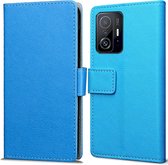Cazy Xiaomi 11T / 11T Pro hoesje - Book Wallet Case - Blue -