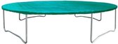 Trampoline beschermhoes rond 360 - 370 cm groen - afdekhoes pro - Afdekhoes trampoline PE - afdekzeil