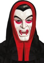 Carnival Toys Verkleedmasker Vampier Wit/rood One-size