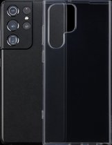 Samsung Galaxy S22 Ultra Hoesje - Mobigear - Ultra Thin Serie - TPU Backcover - Transparant - Hoesje Geschikt Voor Samsung Galaxy S22 Ultra