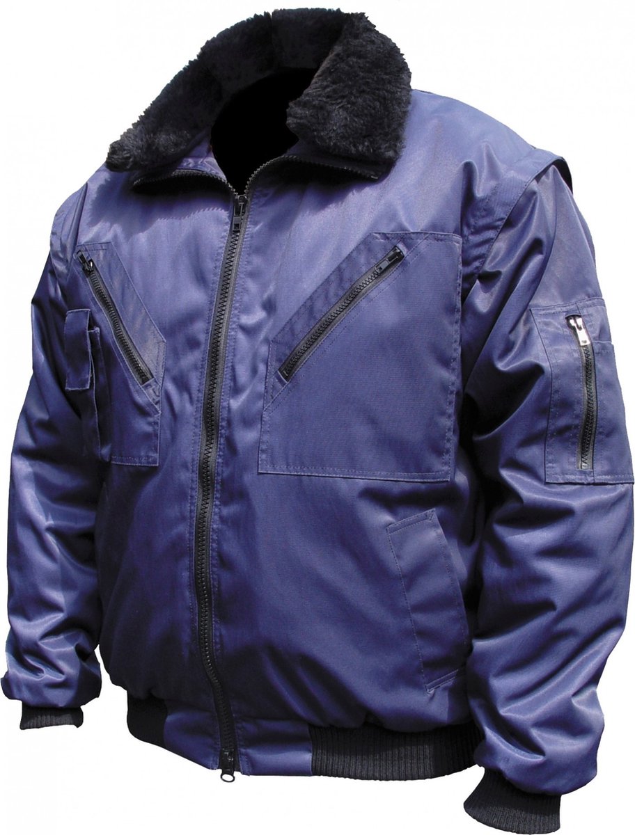 M-wear Pilotjack - 8380 Marine, Maat S