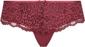 Hunkemöller Lingerie Dames Brazilian Rose  - Rood - maat XS