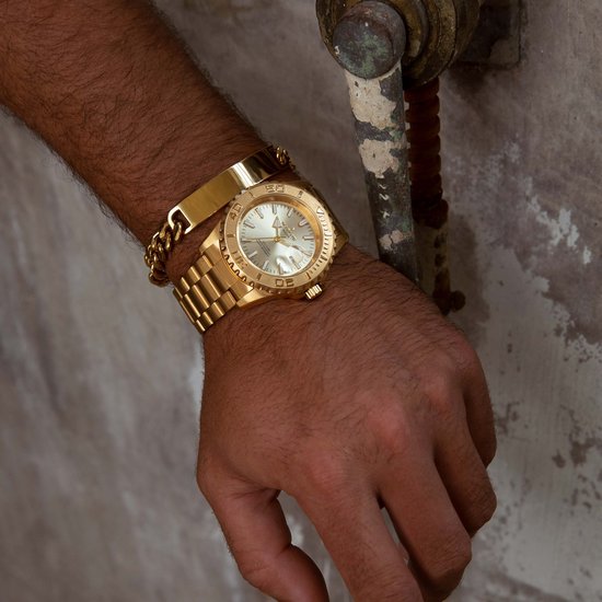 LIGE Herenhorloge, analoog kwartshorloge voor heren