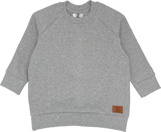by Xavi-Loungy Pull - Gris Clair - 62/ 68