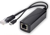 PoE Splitter 48V to 5V (3.0A) Micro-USB