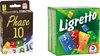 Afbeelding van het spelletje Spellenbundel - Kaartspel - 2 stuks - Phase 10 & Ligretto