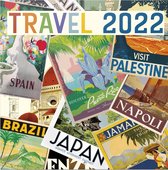 Grupo Erik Wandkalender 2022 Travel 30 X 30 Cm Papier Wit