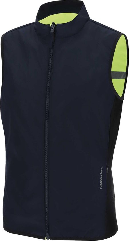 Tucano Urbano Bodywarmer Nano Switch Heren Polyester Blauw Mt S