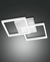 BARD Plafondlamp LED 1x39W/3510lm Dubbel vierkant klein Wit