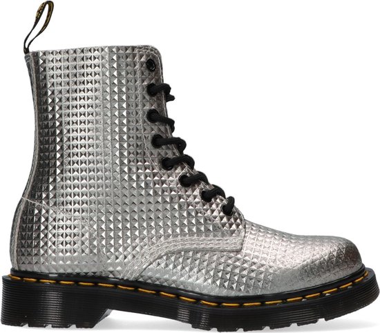 Dr Martens 1460 Pascal Veterboots - Laarzen Met Veters - Dames - Zilver -  Maat 41 | bol.com