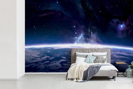 Papier peint - Papiers Papier peint photo Espace - Terre - Lumière - Largeur 360 cm x Hauteur 240 cm