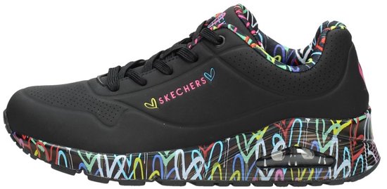 Skechers Uno Loving Love - Zwart - Taille 36