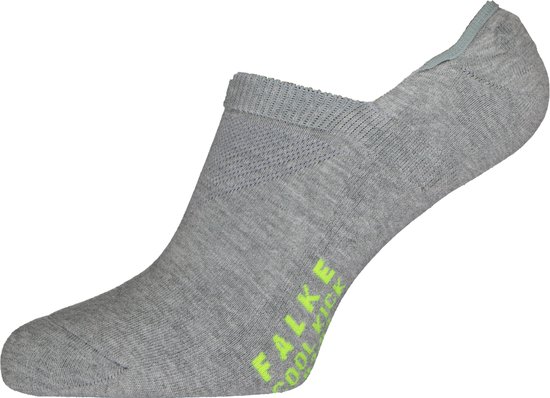 FALKE Cool Kick invisible unisex sokken - lichtgrijs (light grey) -  Maat: