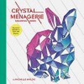 Crystal Menagerie Adult Coloring Book