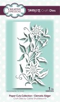 Creative Expressions Paper cuts clematis edger craft die