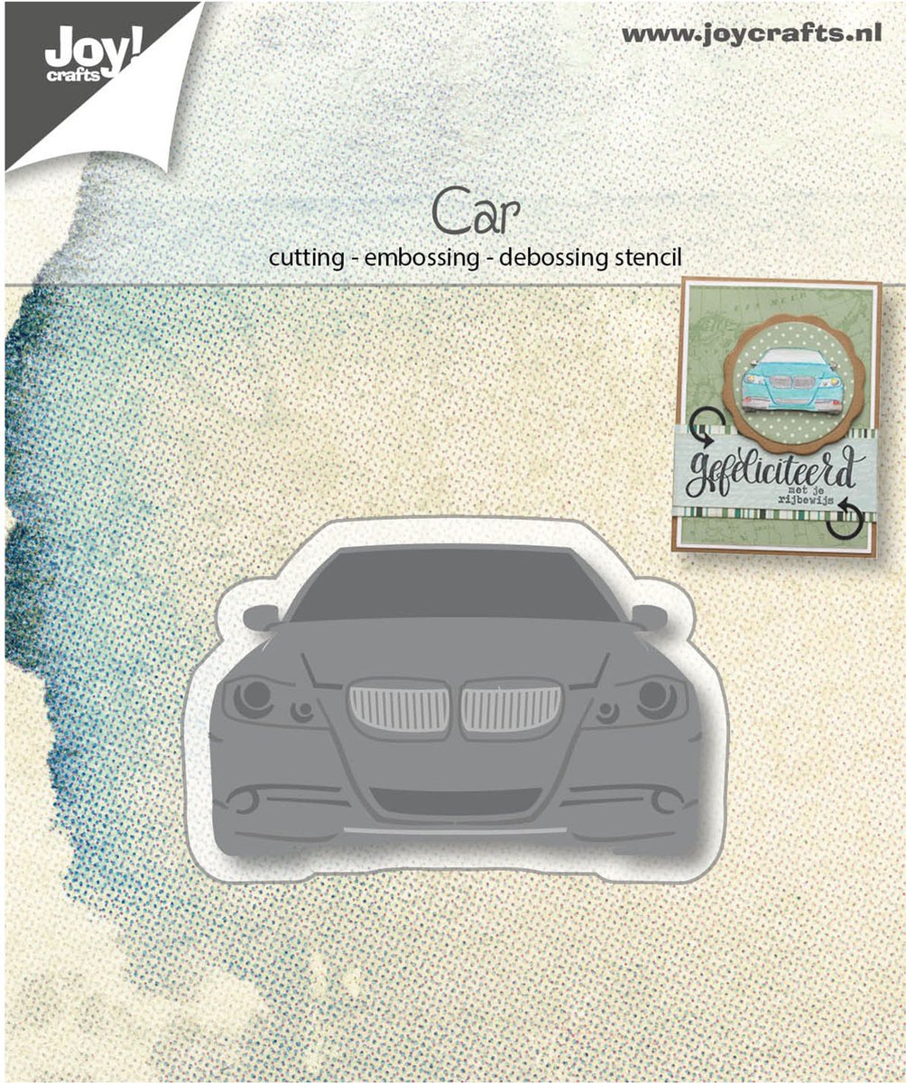 Joy!Crafts Stencil - Stans-embos-debosmal Moderne auto