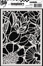 Carabelle template 11x15cm flowers and fruit