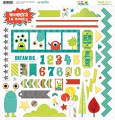 Bo Bunny Our Lil'MonSter 30,5x30,5cm chipboard