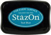 Stazon sneldrogend stempelkussen Teal Blue turquoise SZ-63