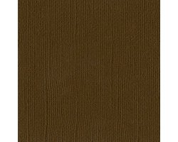 Bazzill Textuurpapier - Mono Canvas - 30.5x30.5cm - Pinecone - 25 vellen