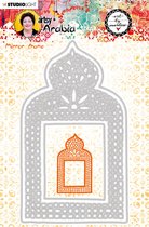 Studio Light Embossing Die Cut Stencil - Artsy Arabia nr.08 - 91x154mm