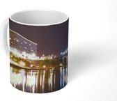 Mok - Sunderland en de Wearmouthbrug bij nacht - 350 ML - Beker