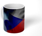 Mok - Koffiemok - Vlag van Tsjechië - Mokken - 350 ML - Beker - Koffiemokken - Theemok
