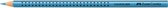 kleurpotlood Grip 3 mm 17,5 cm 86 metallic blauw