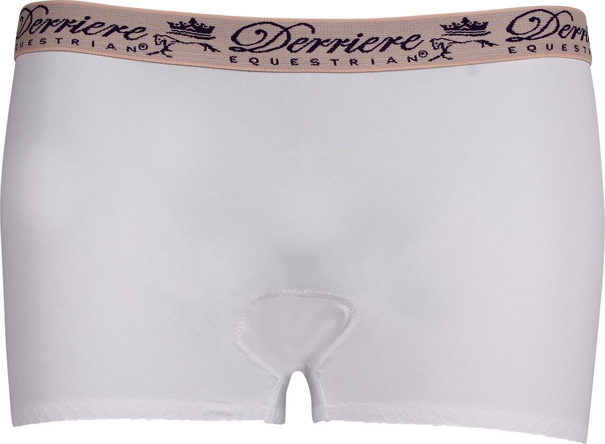 Derriere Equestrian Shorty Padded Female - Wit - l