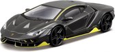 sportauto Lamborghini Centenario junior 1:43 zwart/geel