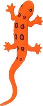 speelfiguur salamander 23 cm oranje