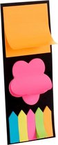 memoblaadjes zelfklevend papier roze/oranje 140 vellen