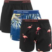 Jack & Jones andy 3P woven boxers multi - XL