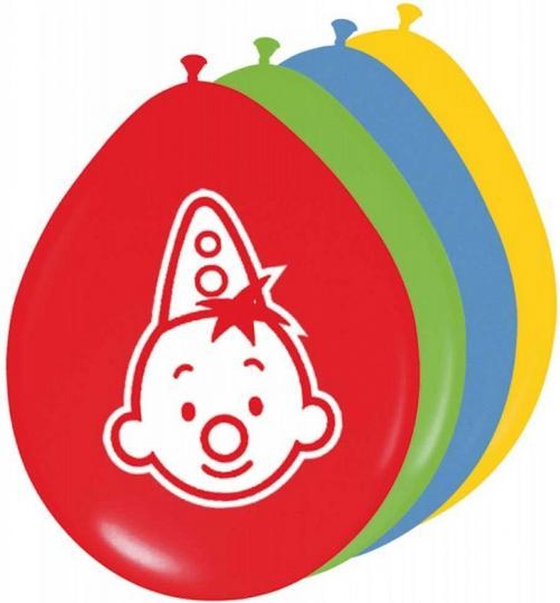16x Ballonnen Bumba thema - 30 cm - gekleurd - verjaardag