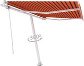 Everest Luifel vrijstaand automatisch 300x250 cm oranje en bruin