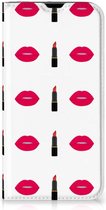 Beschermhoes Geschikt voor iPhone 13 Pro Telefoonhoesje Lipstick Kiss