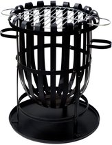 La Hacienda Vancouver Vuurkorf - Ø 45 cm - Incl. grillrooster en bodemplaat