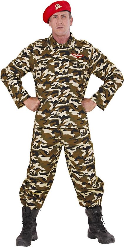 Leger & Oorlog Kostuum | Rambo Soldaat | Volwassen Man | Medium | Carnaval  kostuum |... | bol.com