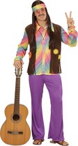 Widmann - Hippie Kostuum - Comeback Hippie - Man - Multicolor - Maat 128 - Carnavalskleding - Verkleedkleding