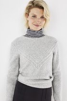 Mexx Trui Round Neck Pullover Ao0912016w 300001-grey Melee Dames Maat - L