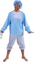 Grote Baby Kostuum | Blauwe Ik Word Nooit Volwassen Baby | Man | XL | Carnavalskleding | Verkleedkleding